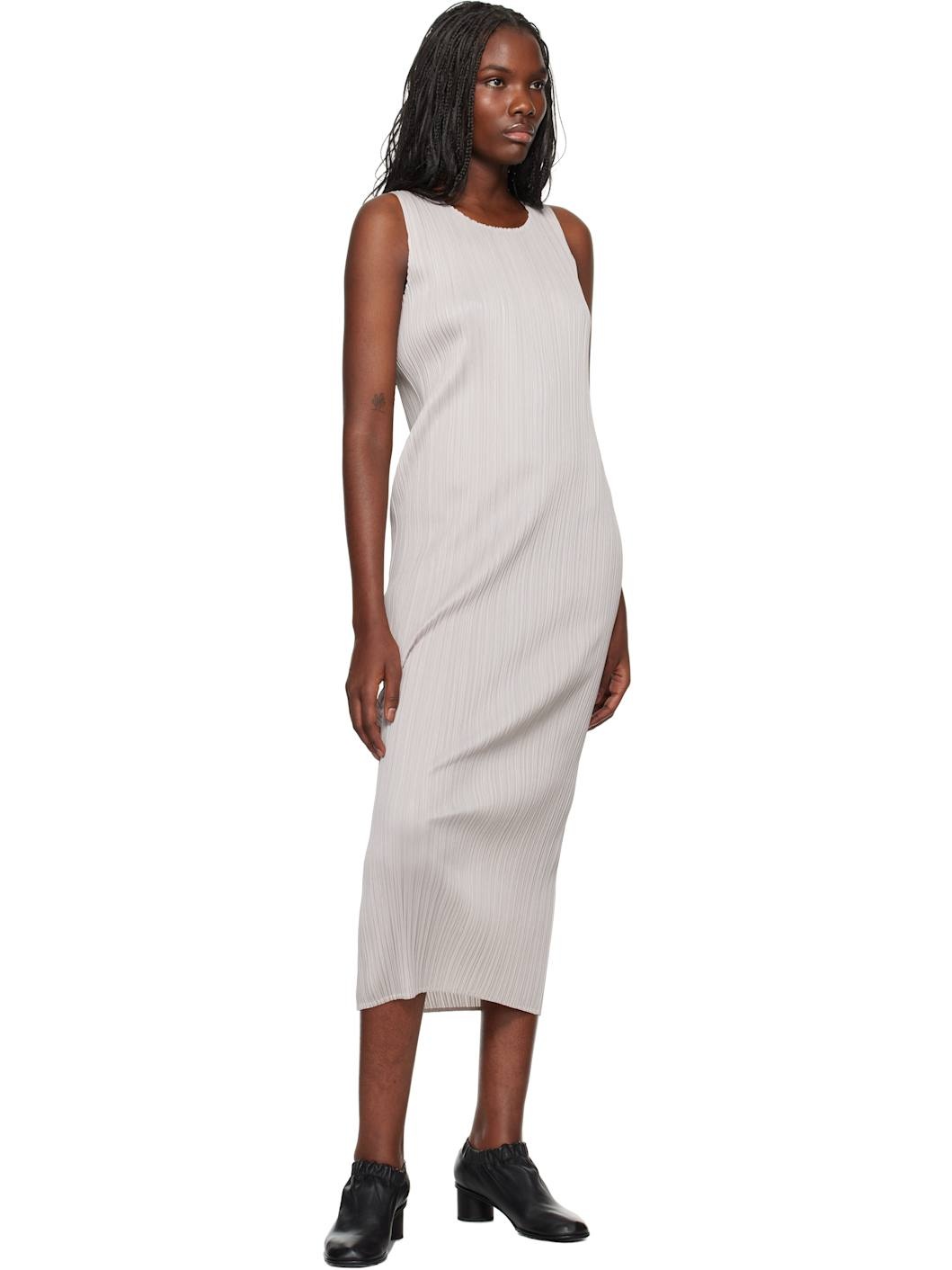Beige New Colorful Basics 4 Maxi Dress - 4