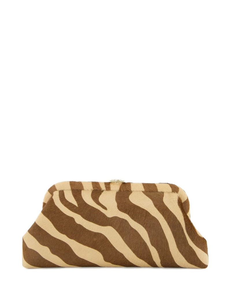 JIMMY CHOO mini Skylar shouder-chain clutch bag outlook
