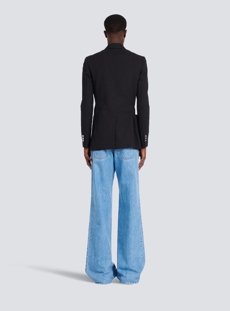 Asymmetrical cotton blazer 4