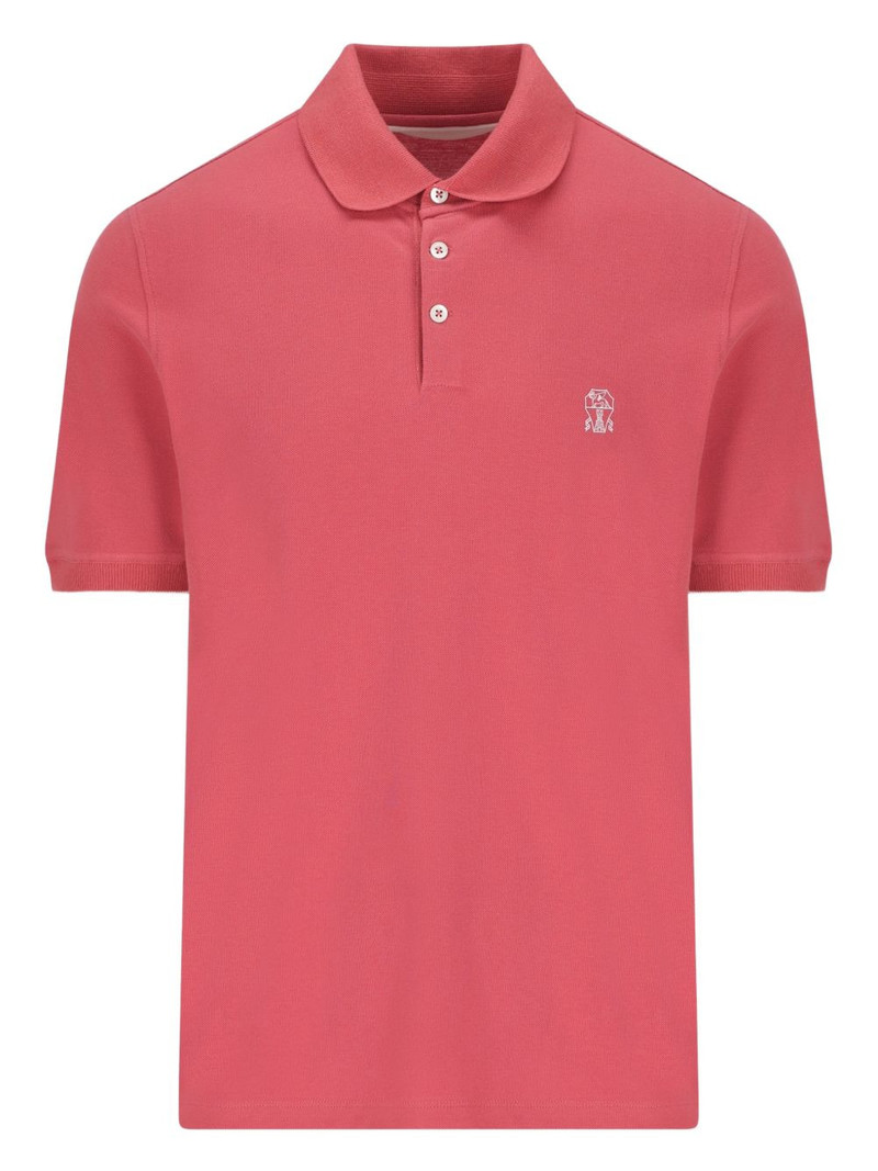 button short-sleeve polo shirt 1