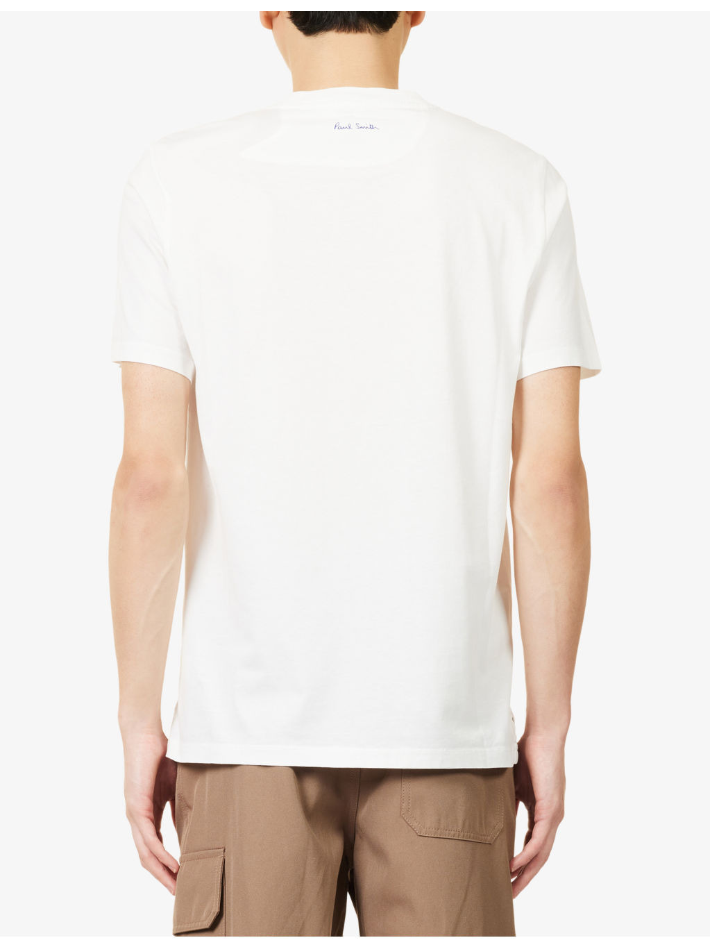 Printed Crewneck Cotton-Jersey T-Shirt - 4