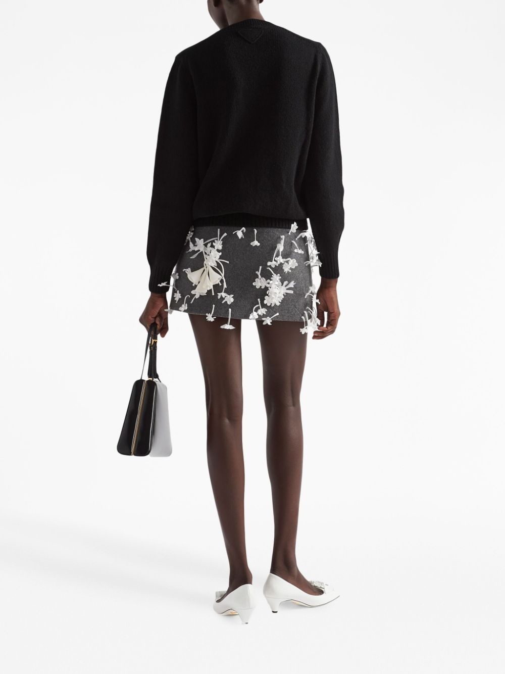 round-neck long-sleeve jumper - 3