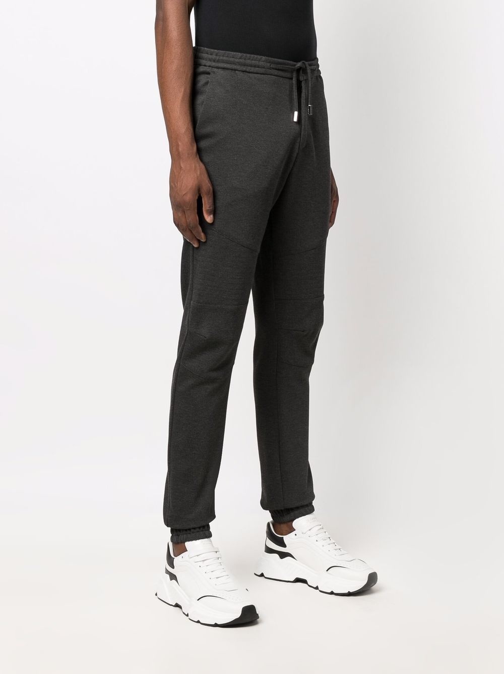 drawstring-waist track pants - 3