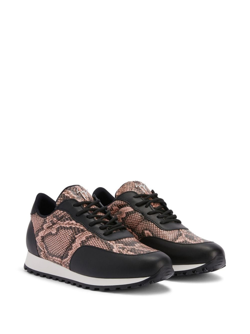 Giuseppe Zanotti Jimi leather low-top sneakers outlook