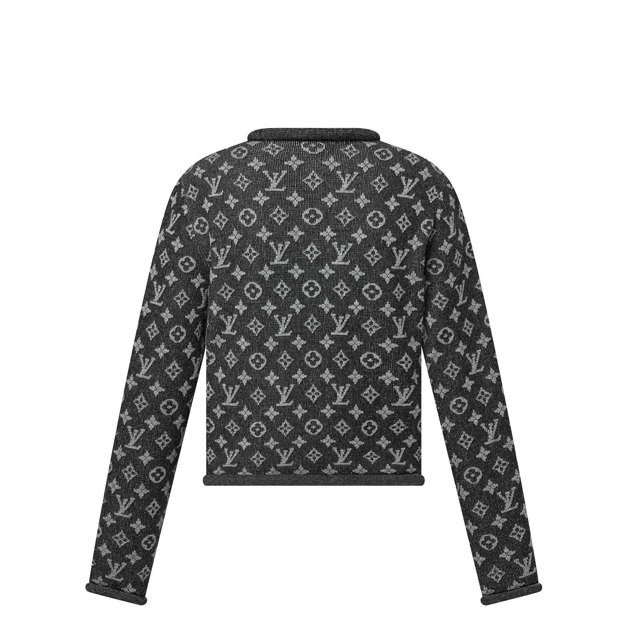 Monogram Jacquard Pullover - 2