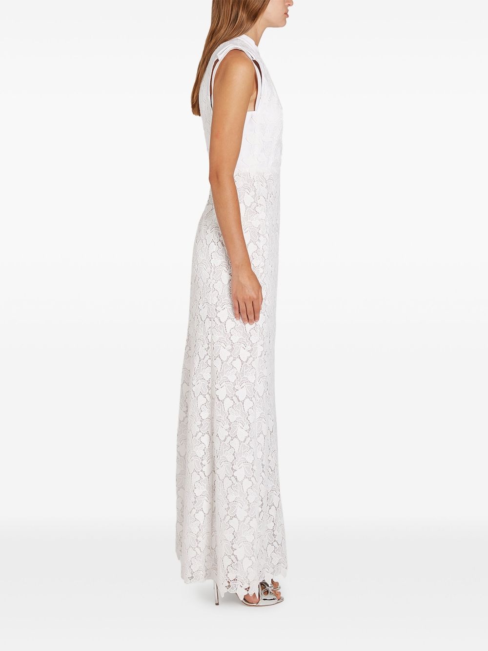 macramé maxi dress - 3