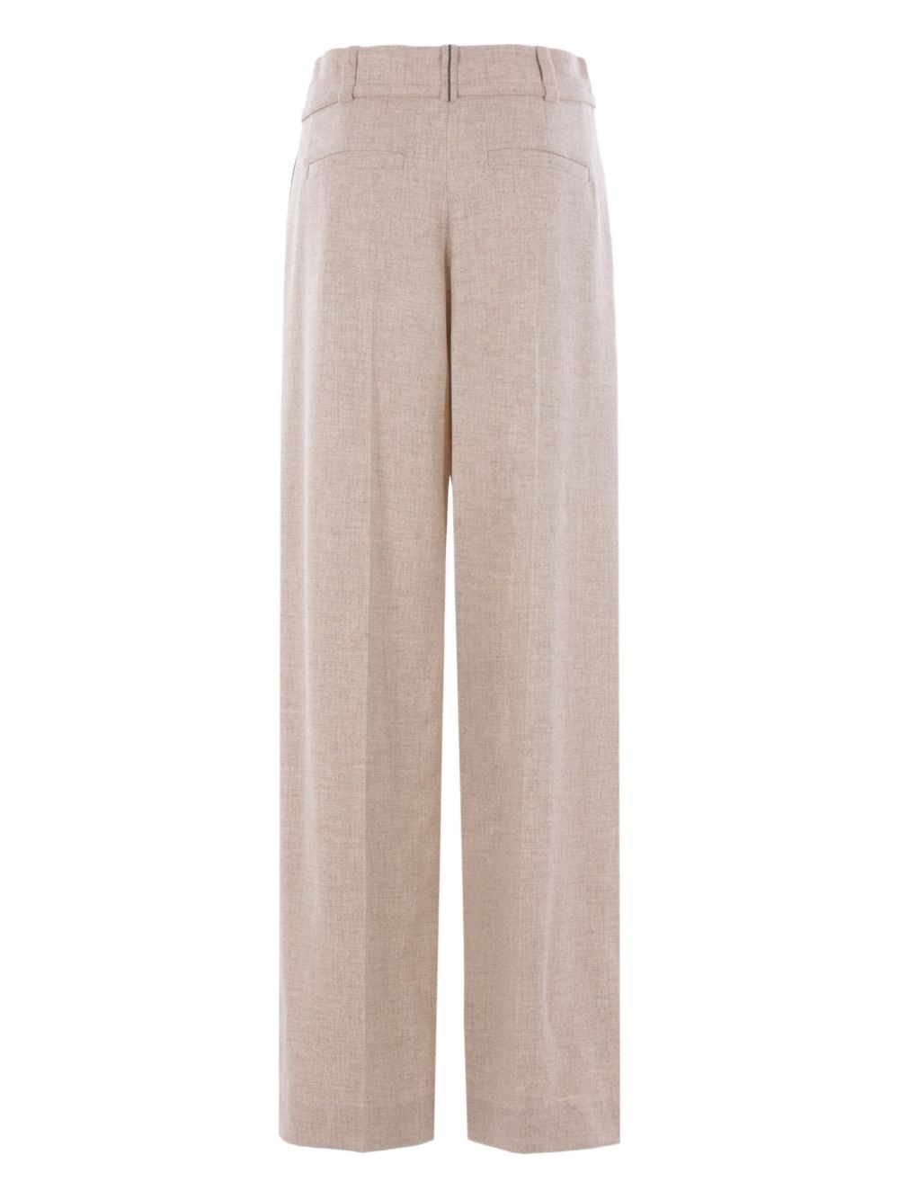 pleated belted trousers - 2