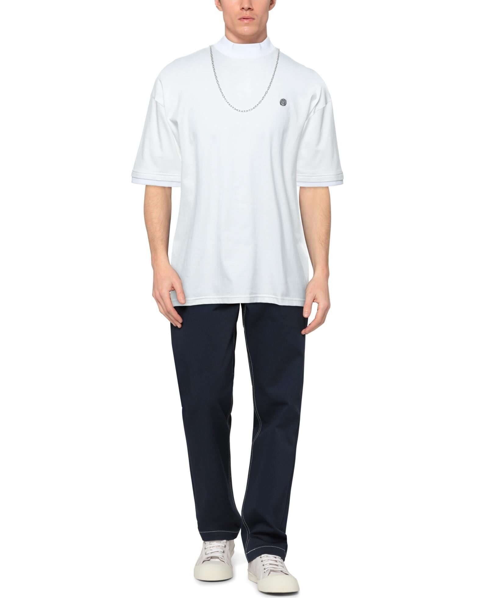 White Men's Oversize-t-shirt - 2