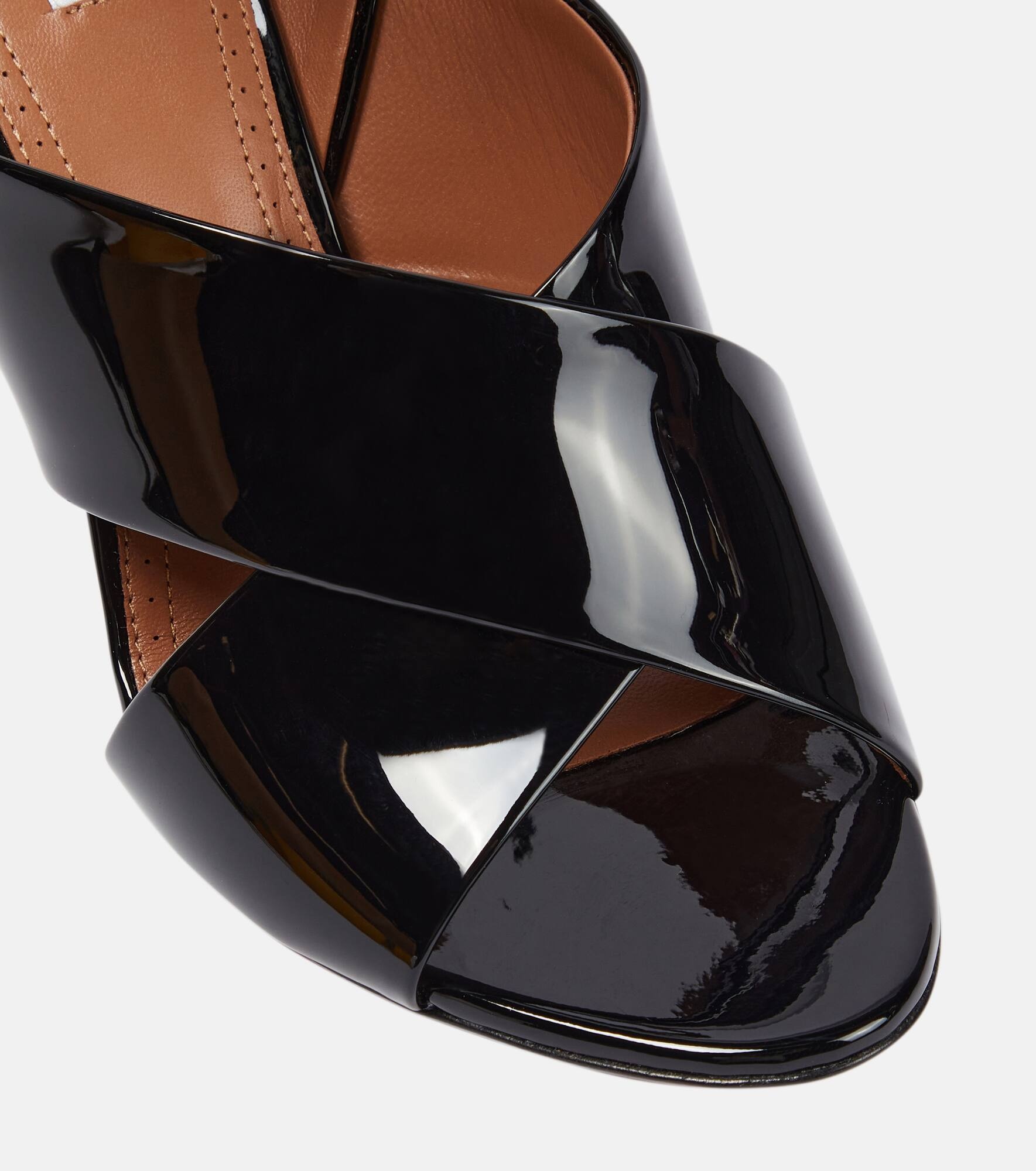 Studded leather sandals - 6
