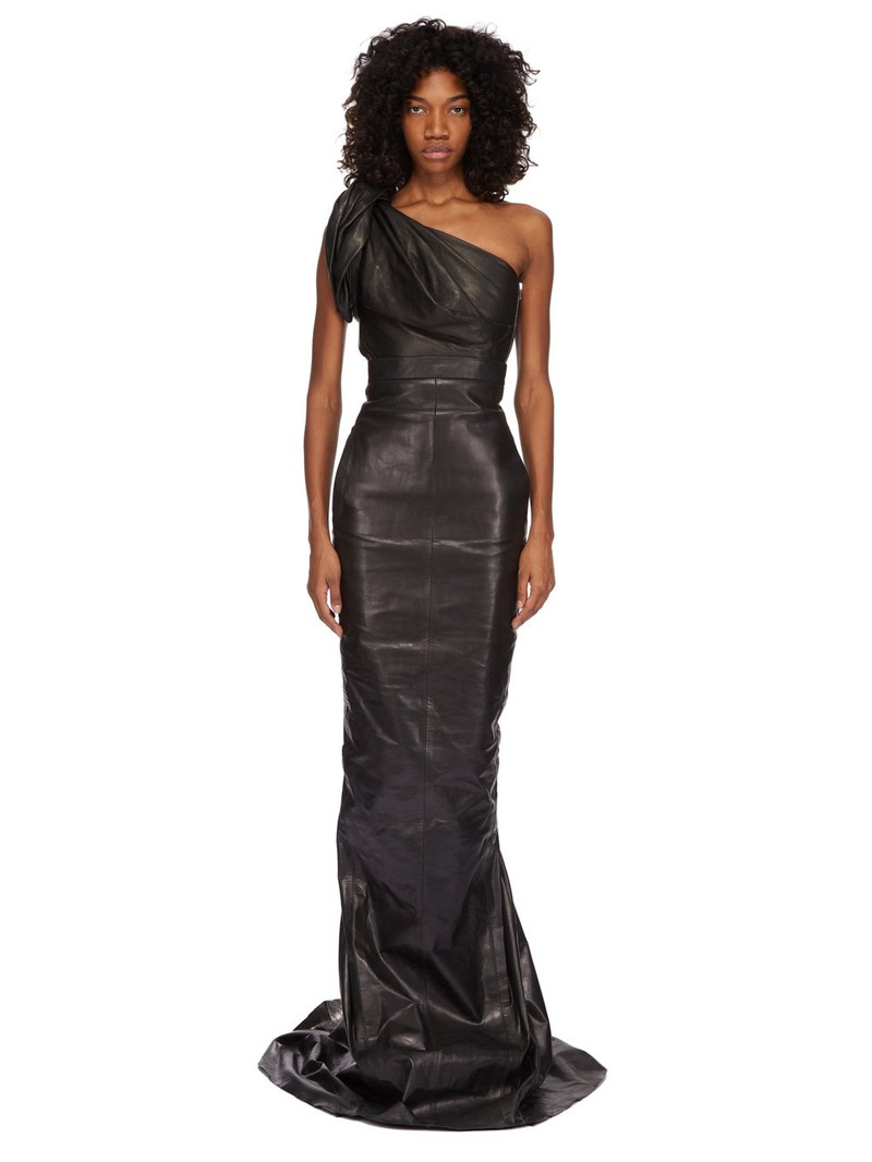 Dirt Pillar maxi leather skirt 7