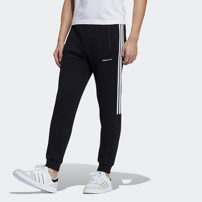 adidas adidas neo M Ce 3s Icon Tp Casual Sports Bundle Feet Knit Long Pants Black GP5711 outlook