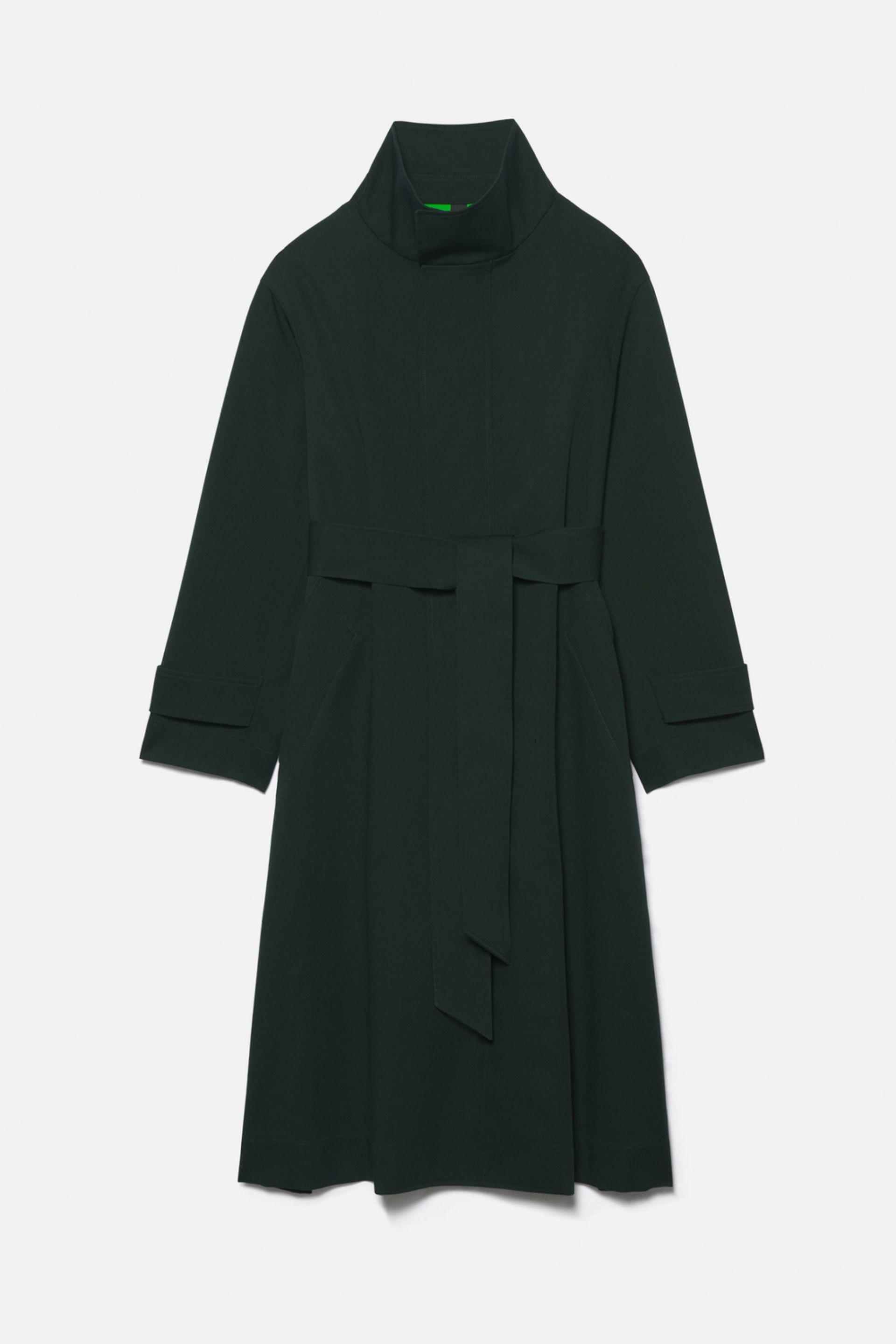 Long Belted Coat - 1