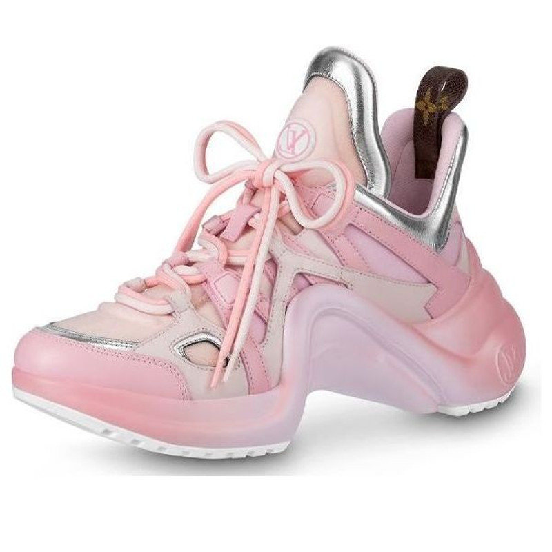 (WMNS) LOUIS VUITTON Archlight 1.0 Sneakers 'Pink Silver' 1AACLU - 1