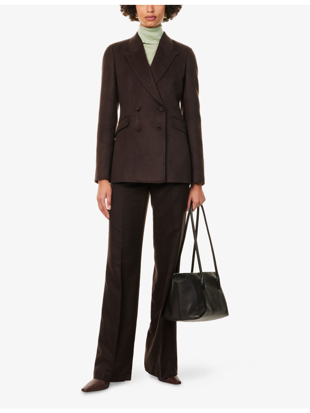 Stephanie Brushed Silk Blazer - 2