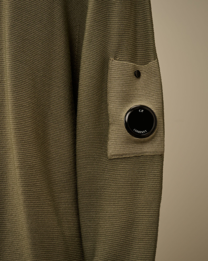 Merino Wool Crewneck Lens Sweater 5