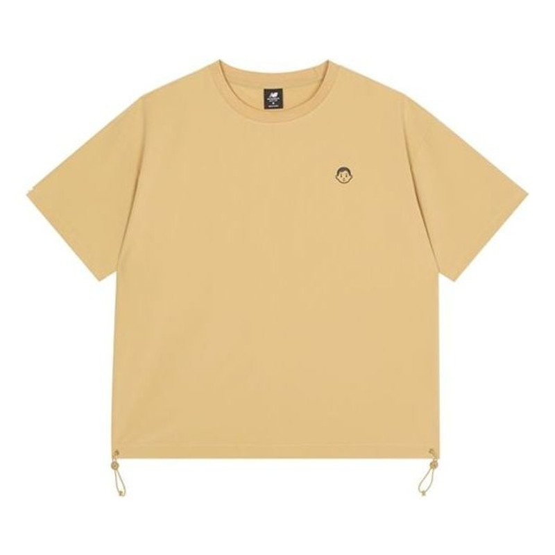 New Balance x Noritake Unisex Printing Round-neck Khaki AMT12387-MSU - 1