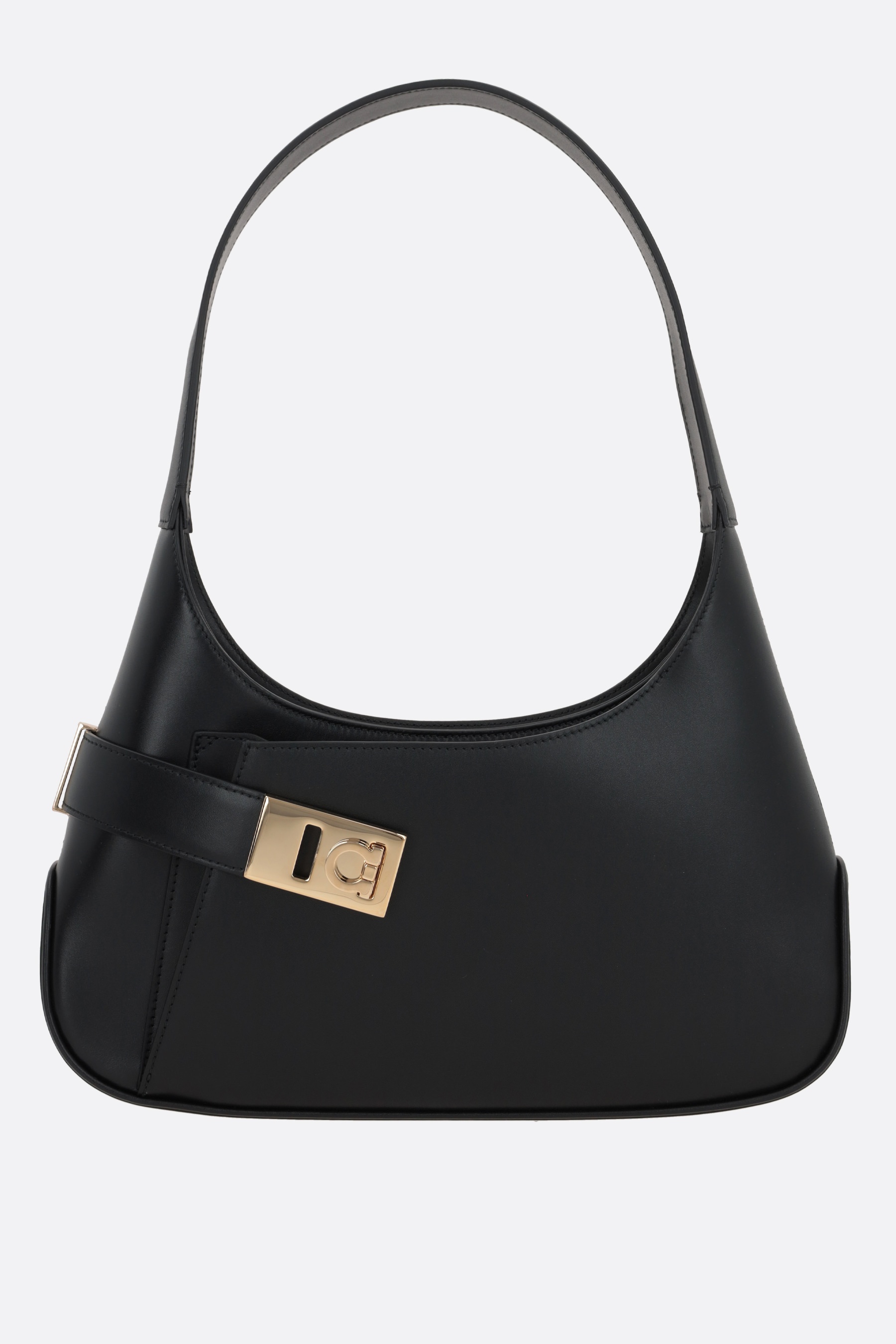 ARCHIVE SMOOTH LEATHER HOBO BAG - 1