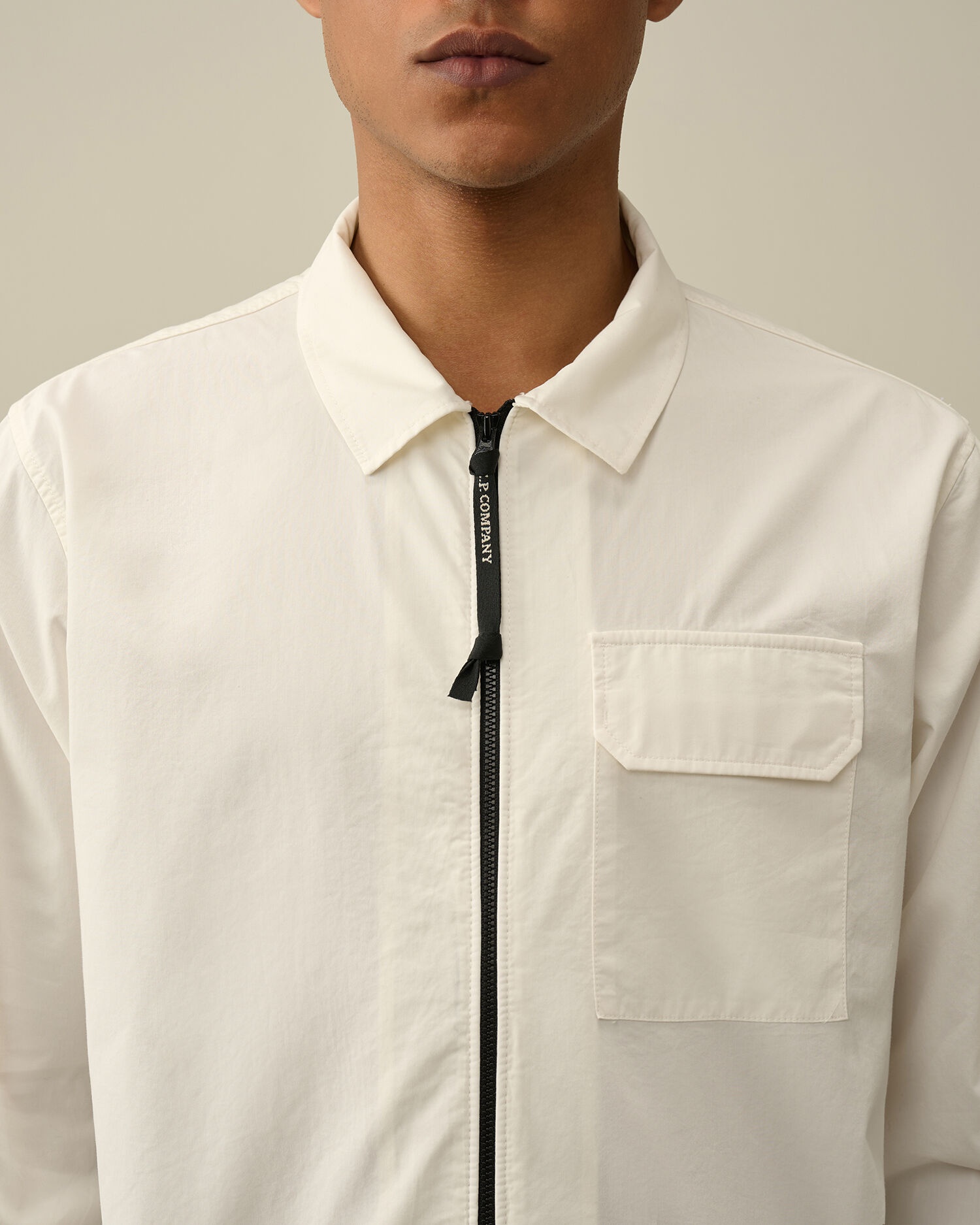 Gabardine Zipped Shirt - 4