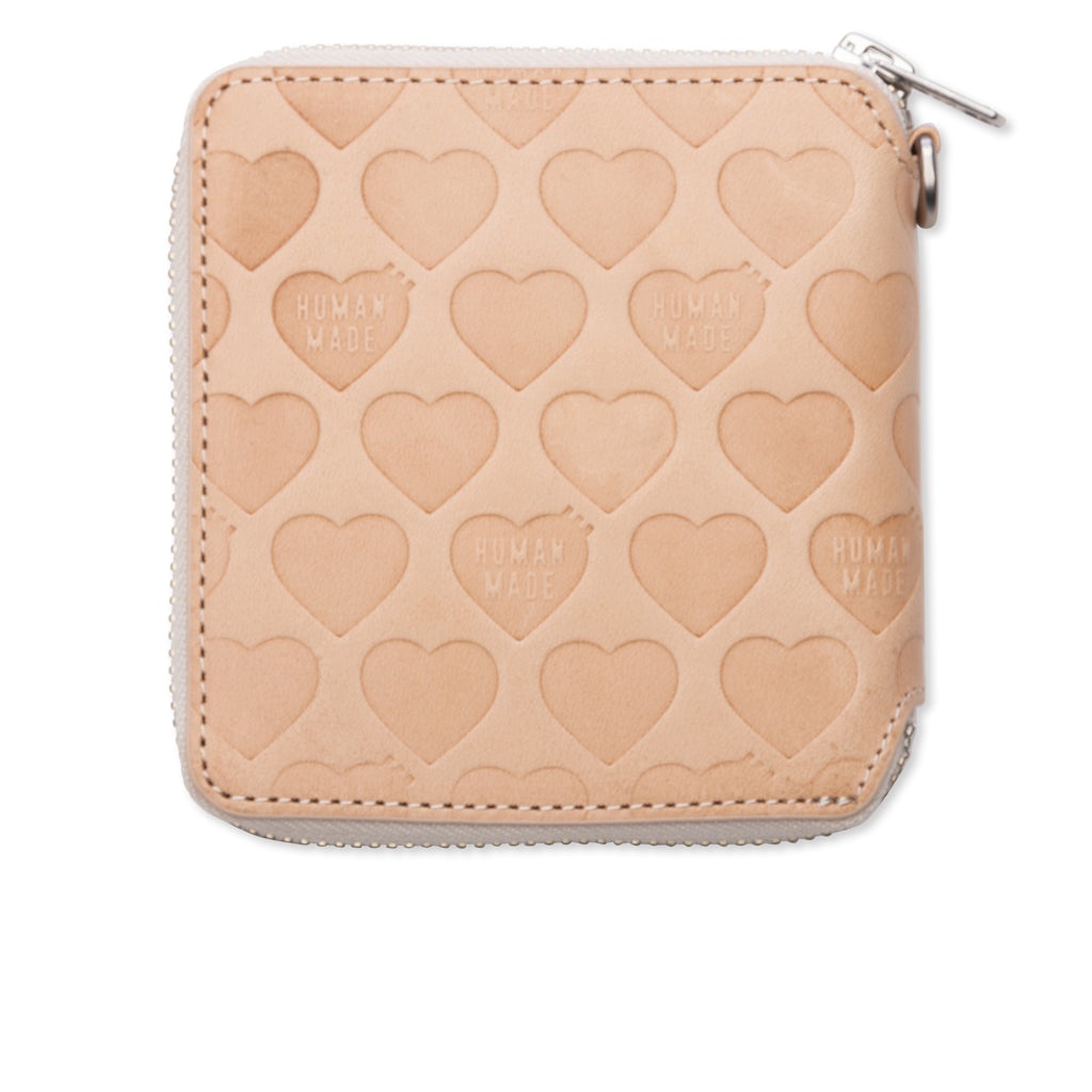 LEATHER WALLET - BEIGE - 2