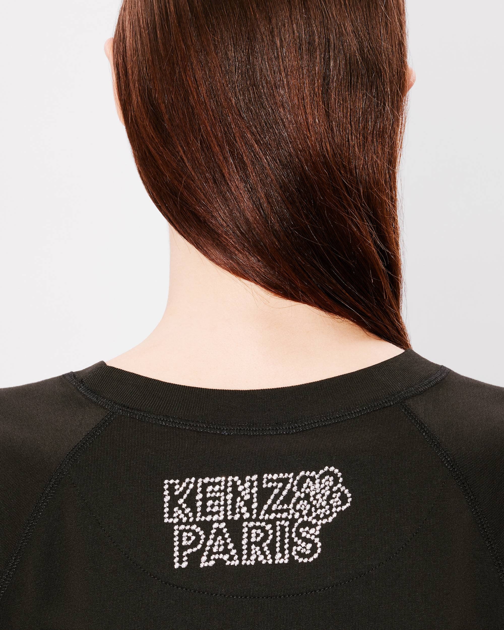 'KENZO Constellation' embroidered cropped T-shirt - 6