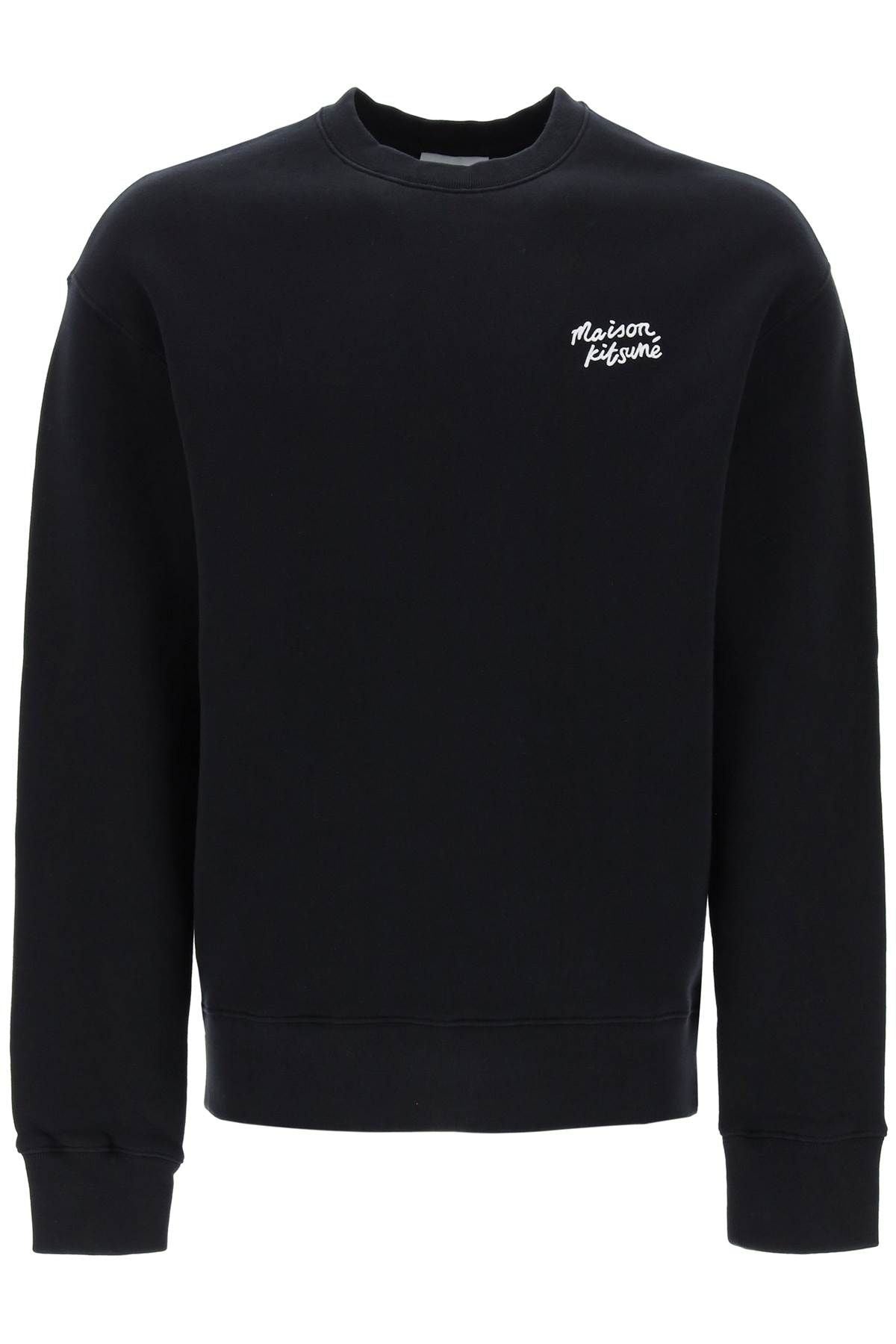 CREWNECK SWEATSHIRT WITH LOGO LETTERING - 1