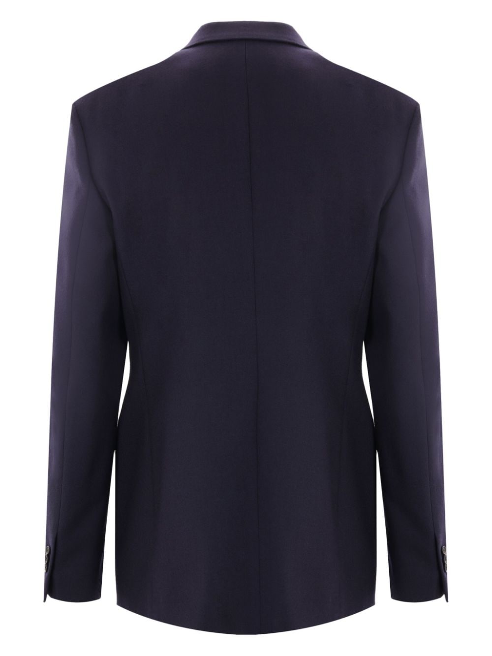 wool double-breasted blazer - 2