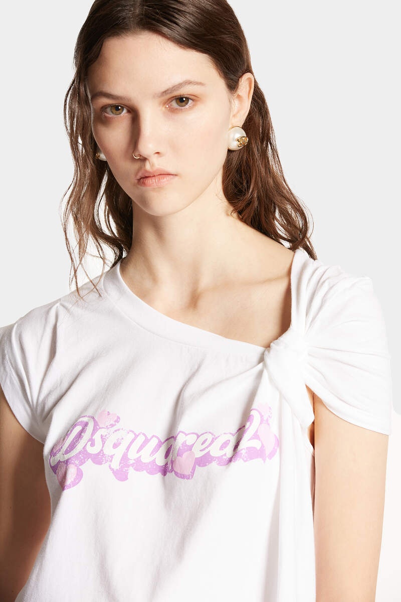 DSQUARED2 KNOTTED T-SHIRT - 5