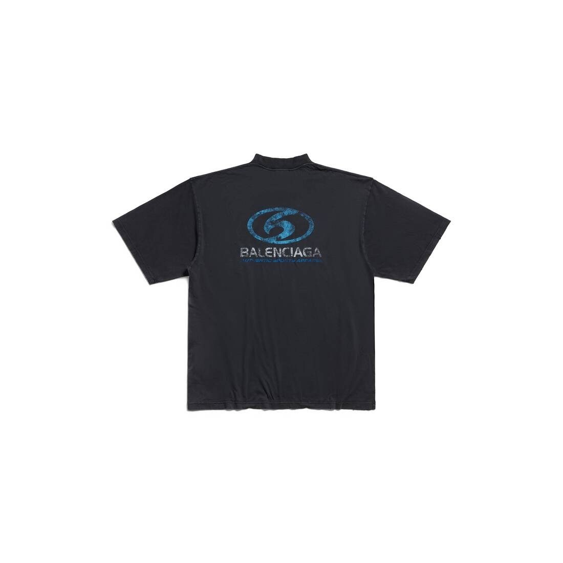 Surfer T-shirt Medium Fit in Black/blue - 2