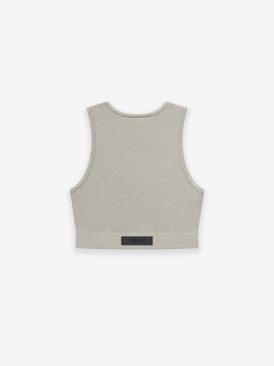 Womens Knit Rib Sport Tank - 2