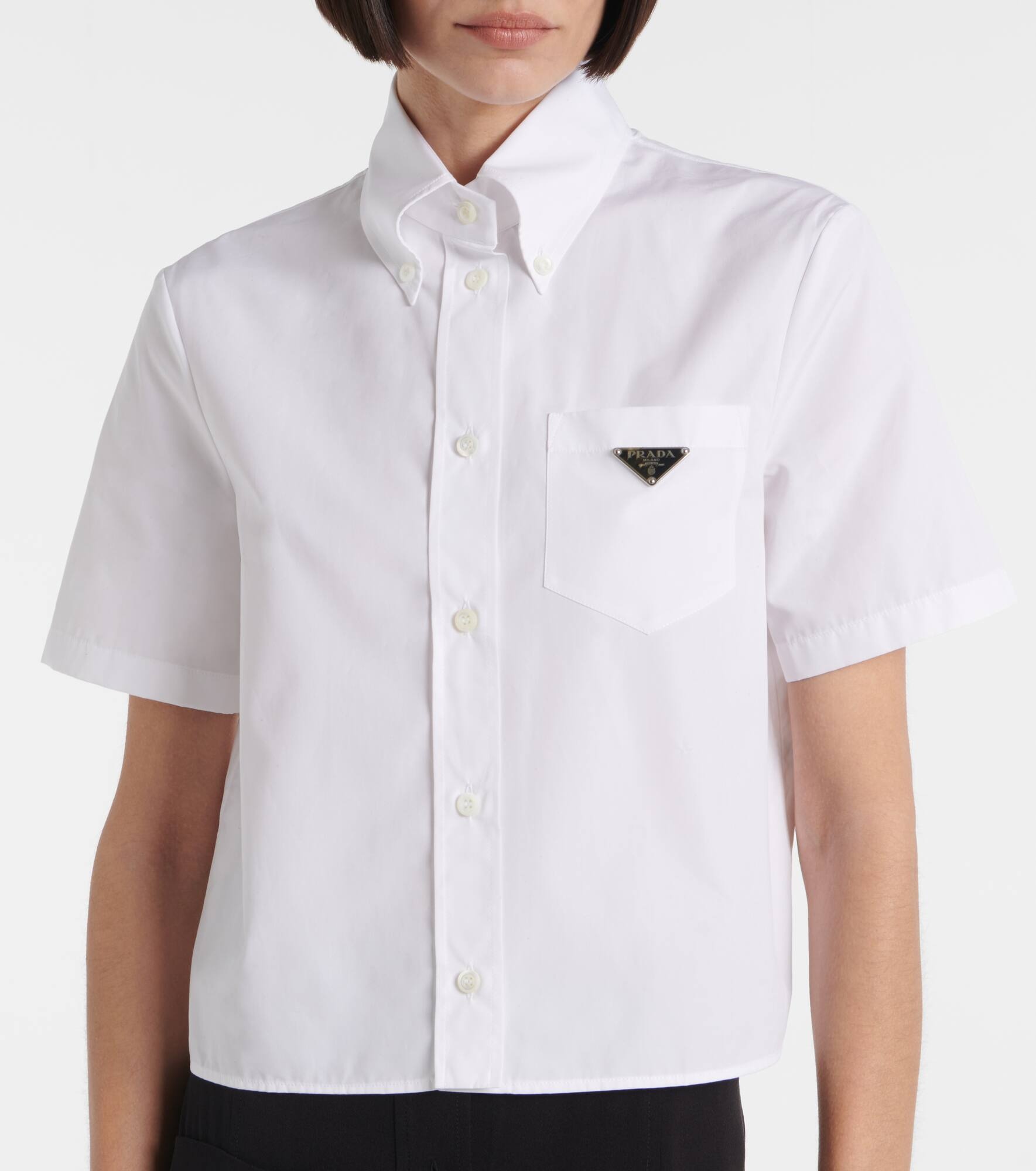 Logo cotton jersey shirt - 5
