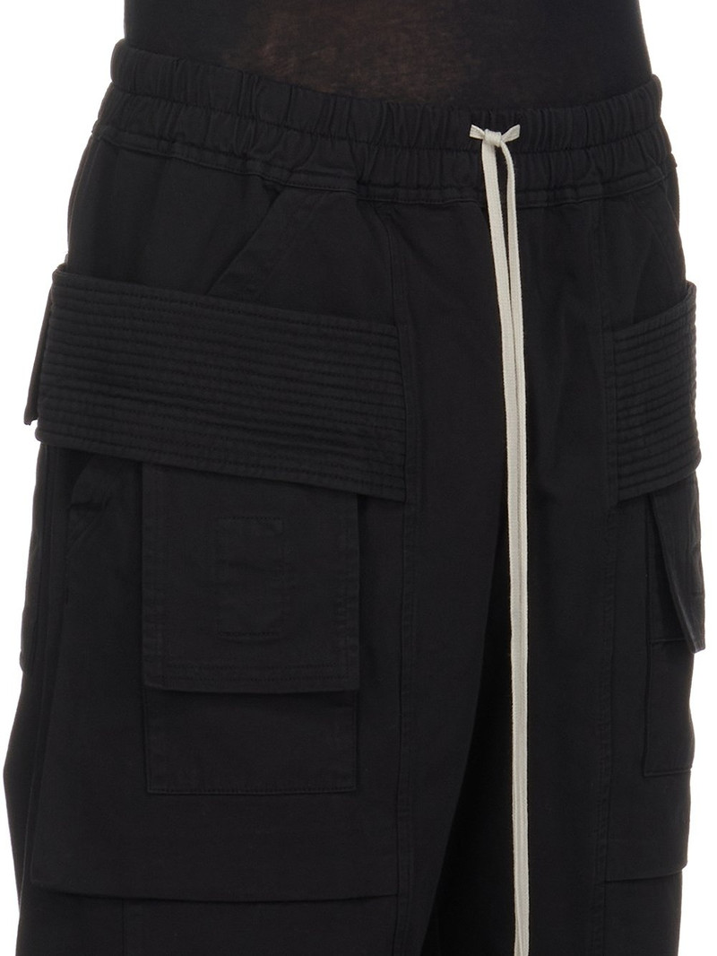 Furka Straight-Leg Cotton-Jersey Drawstring Cargo Trousers 4