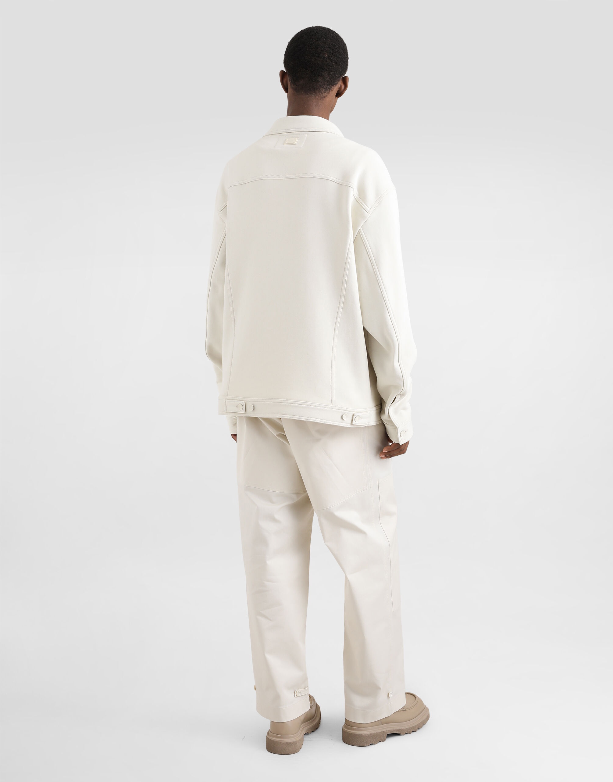 Cotton cargo pants with tag - 3