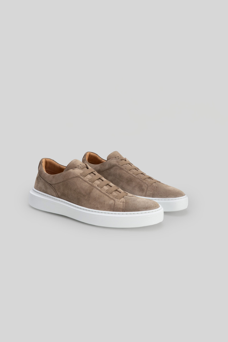 ROBERT BARAKETT Williams Suede Stretch Lace Sneaker outlook
