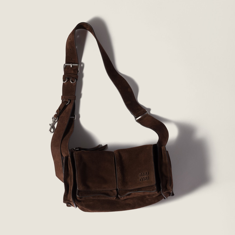 Utilitaire suede shoulder bag 5