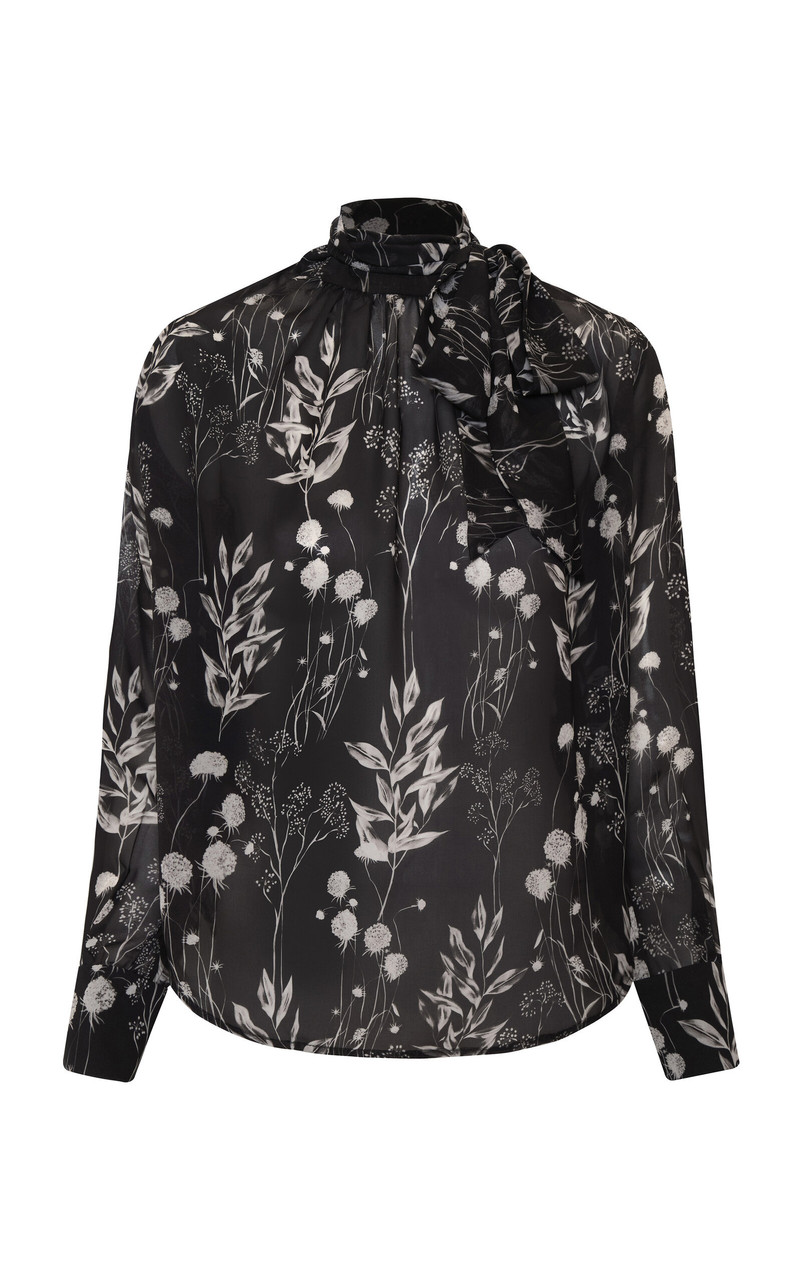 Aun Permance Printed Blouse print 1