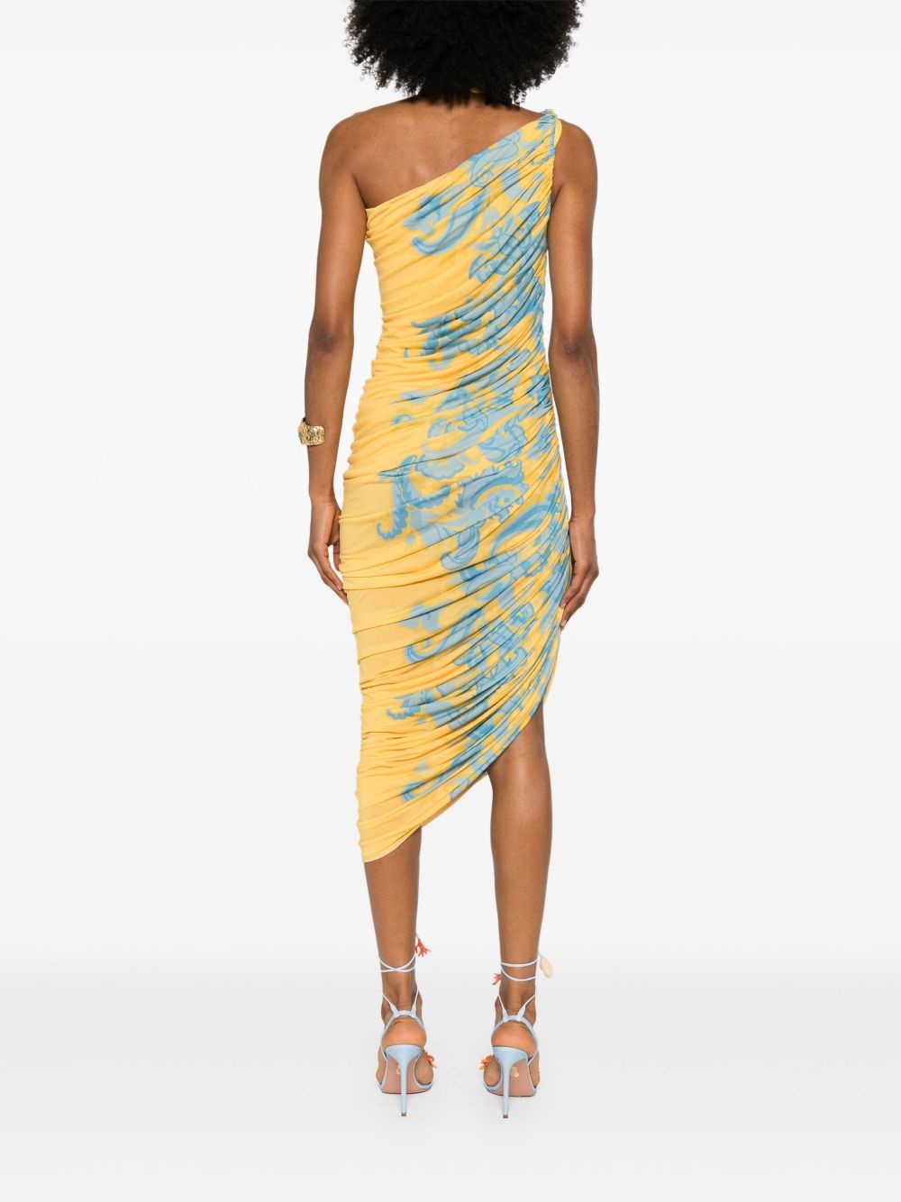 draped maxi dress - 4