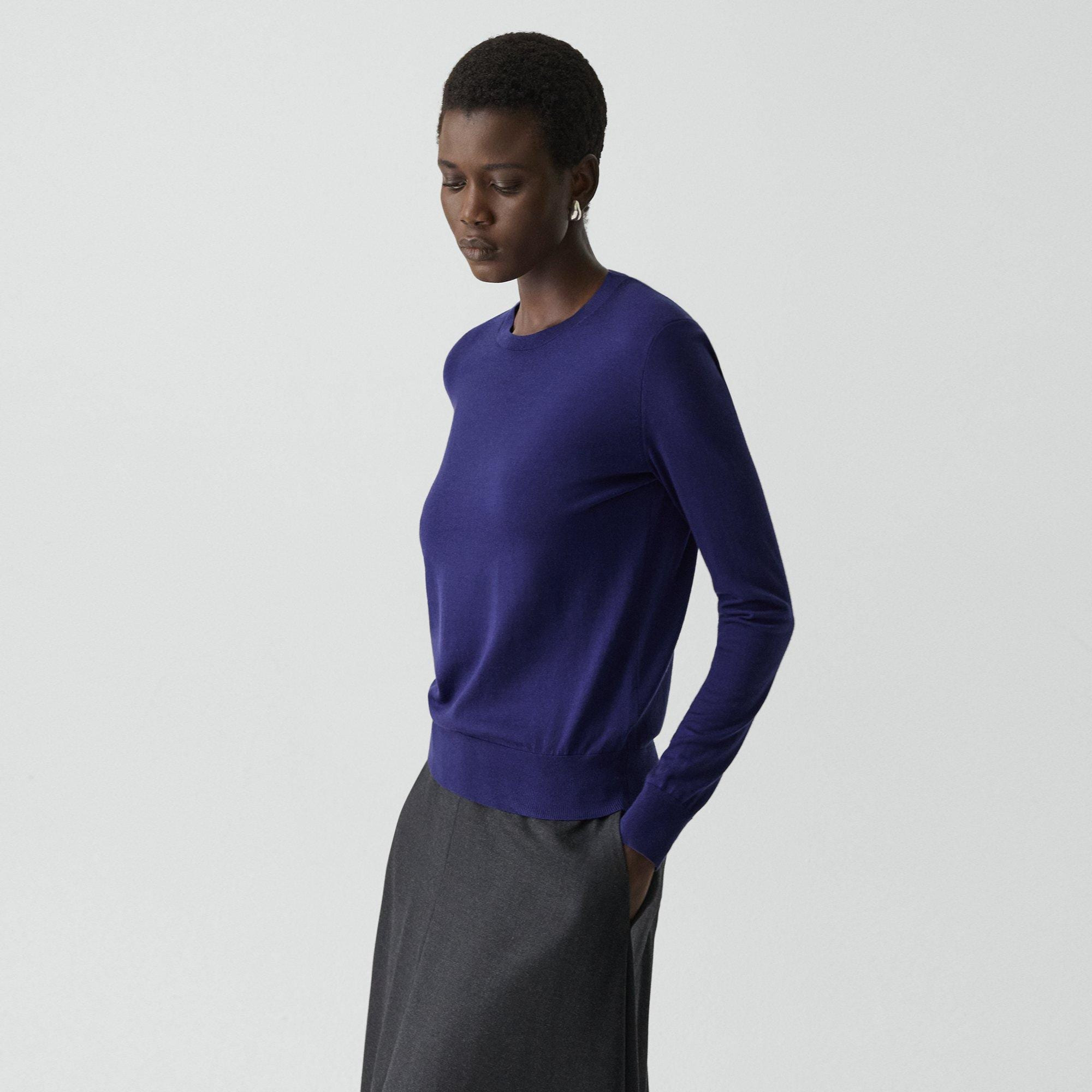 Crewneck Sweater in Regal Wool - 2