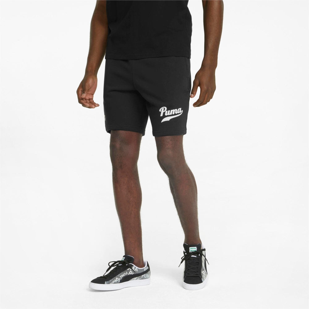 PUMA Essential Sweat Shorts 'Black' 536934-01 - 4