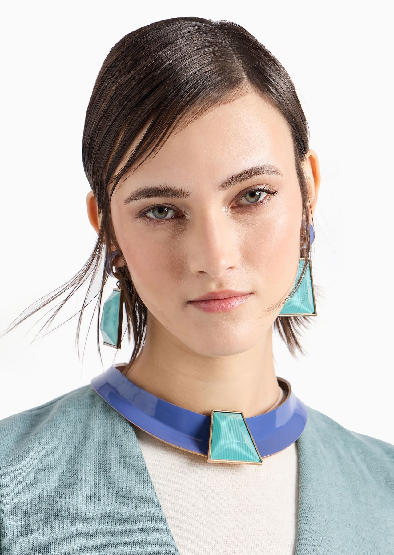 Enamelled-metal necklace - 3