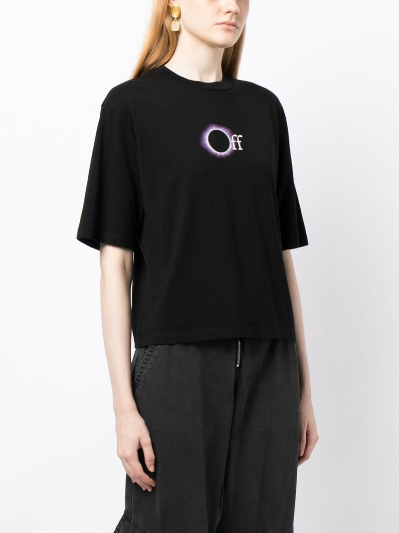 logo-print cotton T-shirt 3