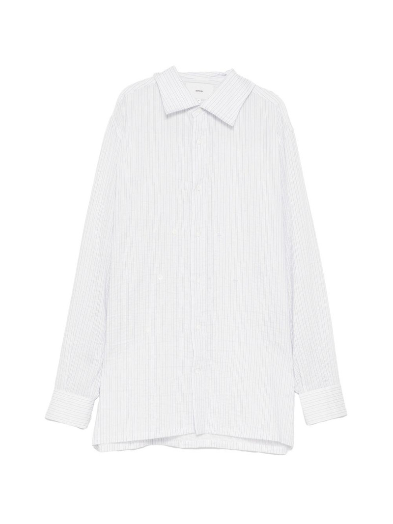 creased striped shirt 1