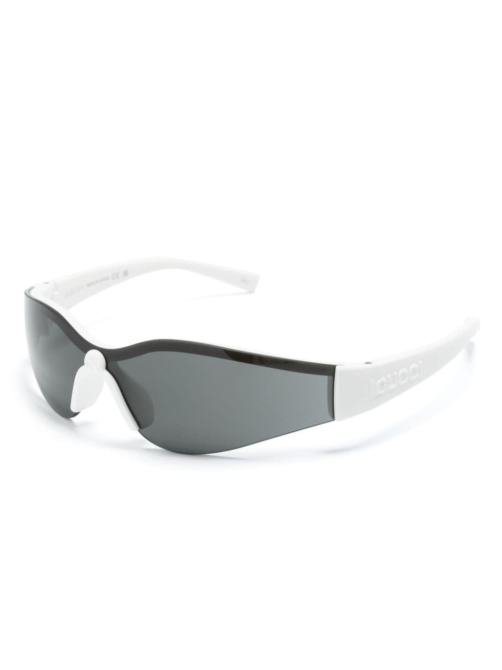 Interlocking G shield-frame sunglasses - 2