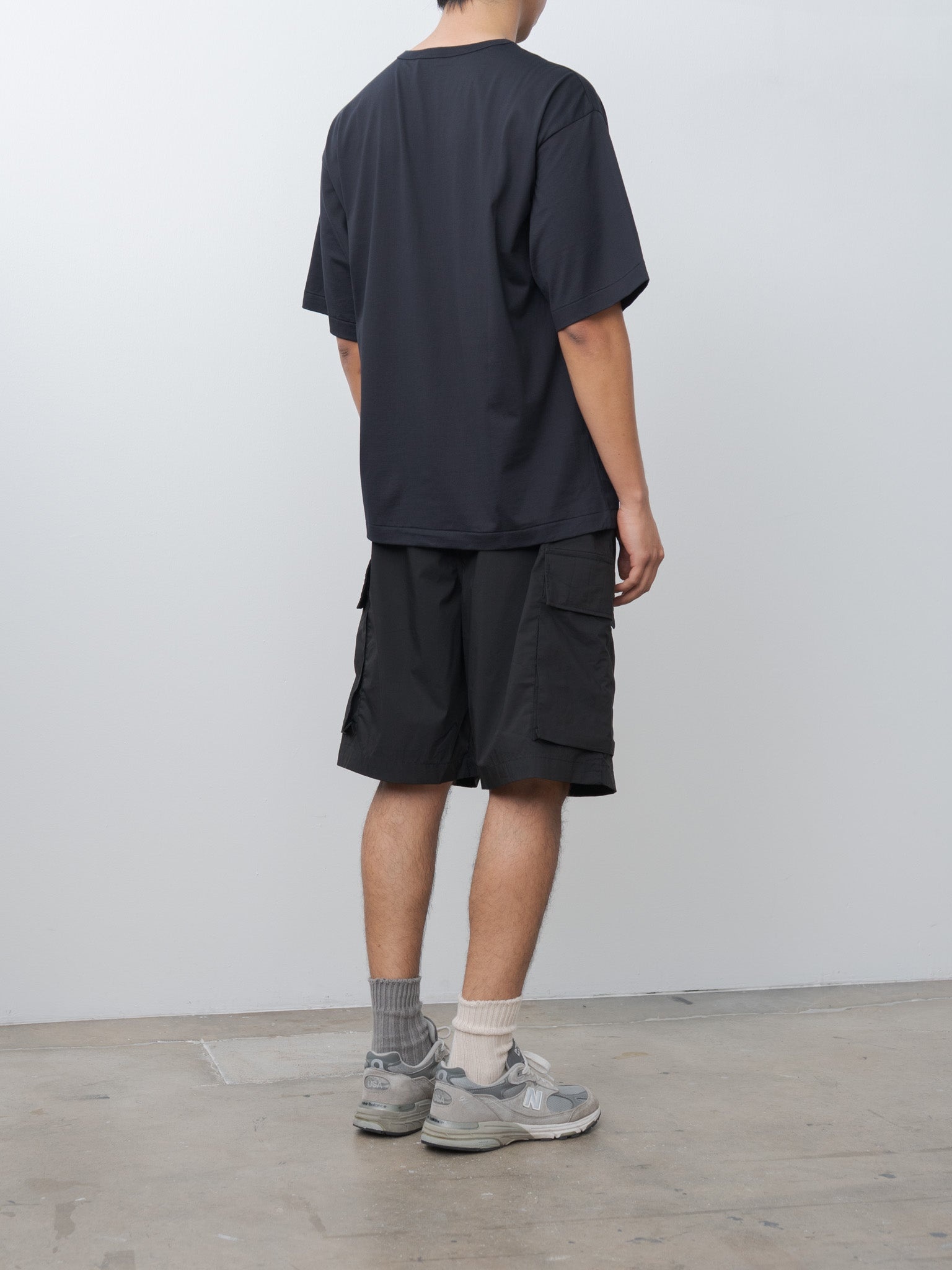 Cargo Shorts - Black - 4