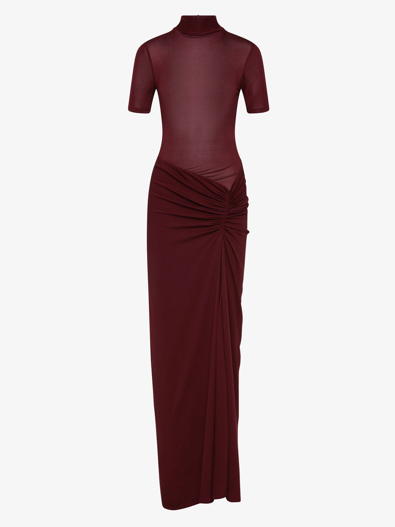 Fusion Ruched Tee Gown - 1