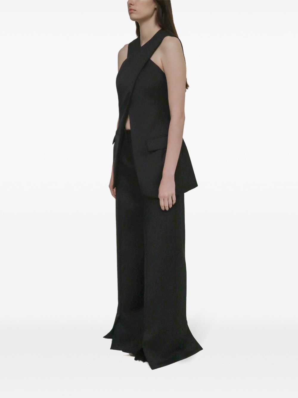 tailored cross-front top - 3
