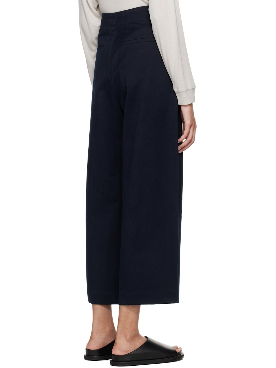 Navy Dordoni Trousers - 3