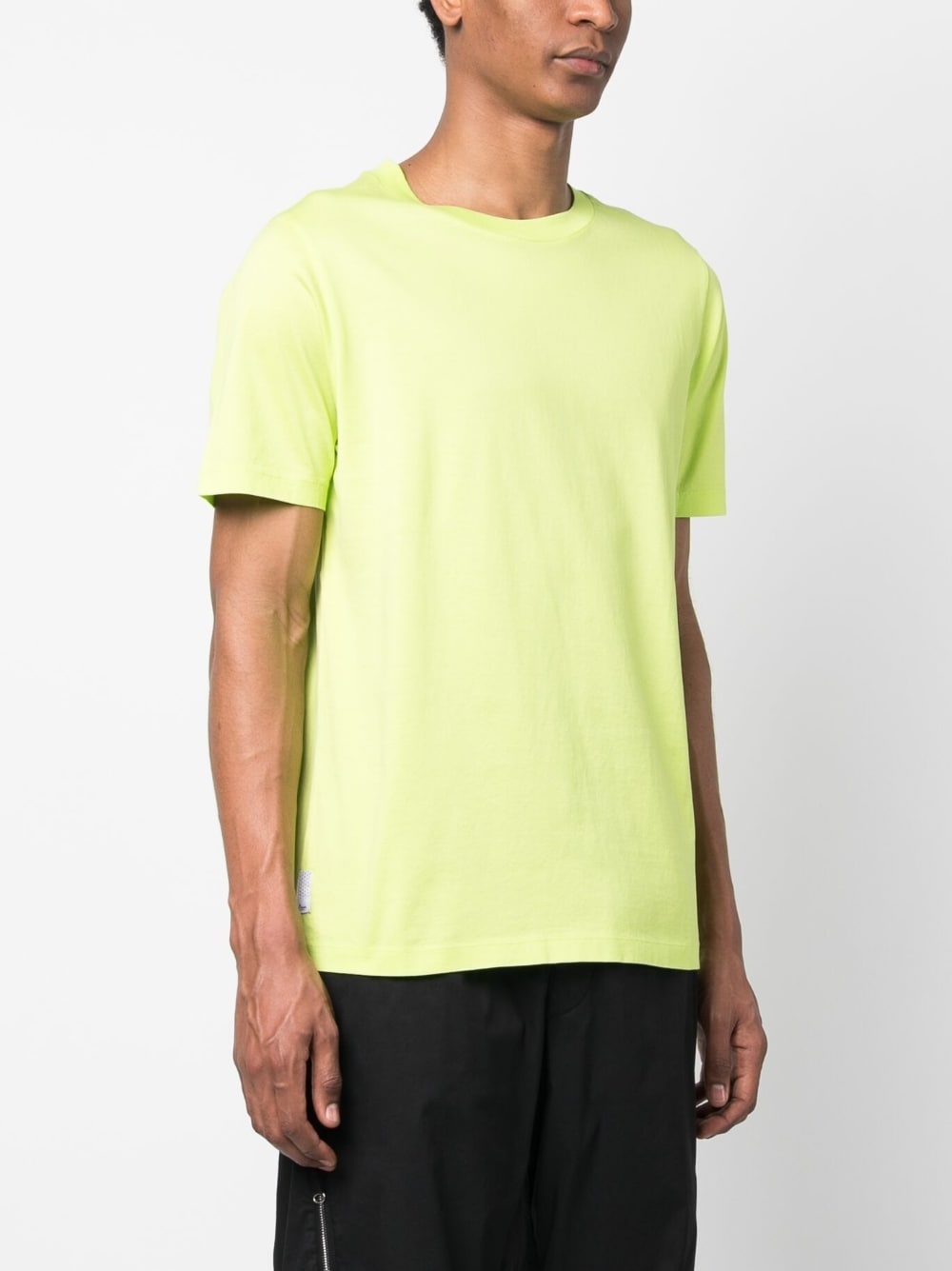 logo-print cotton T-shit - 3