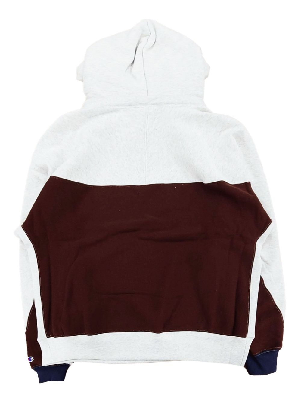 x Champion logo-embroidered hoodie - 2