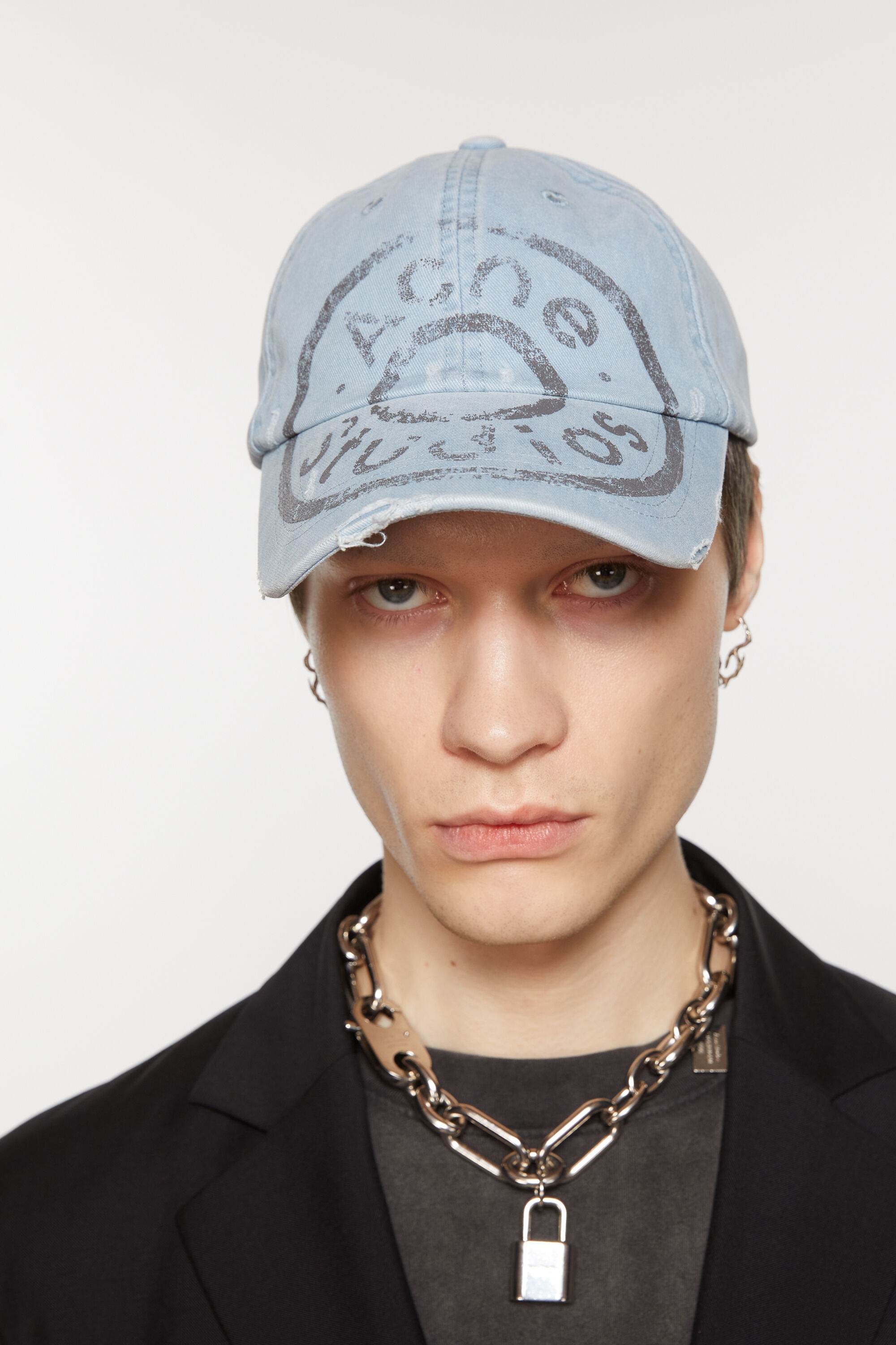 Cap printed logo - Pale blue - 3