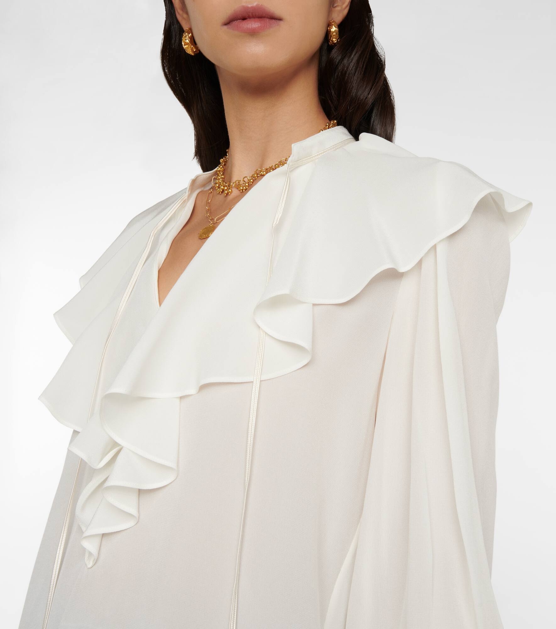 Silk blouse - 4